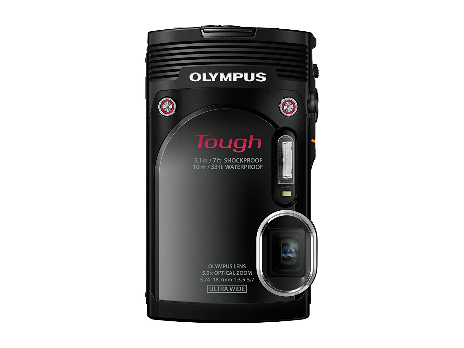 Olympus Stylus TG850 IHS 16 MP Digital Camera (White) International