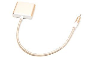 iPhone 7 Lightning to 3.5mm Power Audio Charge Headphone Jack Adapter Cable - Lightning Charging Port and Music... N9