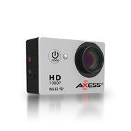 AXESS CS3607-BK 1080p HD 360 Degree Sports and Action Camera with Waterproof Housing, Accessories and Built-in... N38