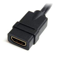 StarTech.com 6in High Speed HDMI Port Saver Cable M/F - Ultra HD 4k x 2k HDMI Cable - HDMI Port Saver 6-inch N3