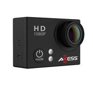 AXESS CS3607-BK 1080p HD 360 Degree Sports and Action Camera with Waterproof Housing, Accessories and Built-in... N40