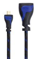 Aurum Cables High Speed HDMI Micro Male Cable to HDMI Female Extension Cable 2.0 with Ethernet - 3 Feet - Supports... N2
