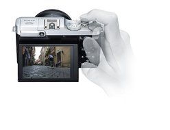 Fujifilm X-M1 Compact System 16 MP Digital Camera with 3-Inch LCD Screen - Body Only (Brown) N31
