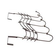 The Door 5 Hook Rack Decorative Hanger for Hanging Your Clothes Coat Hat , Black by Lightess N4