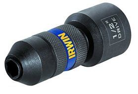 IRWIN Tools Impact Performance Series Square Drive to Hex Shank Socket Adapter, 1/2-Inch Square to 1/4-Inch Hex...