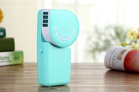 Tofern Cool Compact Air Conditioner Shape USB Rechargeable Battery Operated Cooling Handy Mini Fan For Office... N3