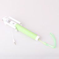 Evtech(tm) Mini Foldable Selfie Stick with Wired Control [Installed, Bttery Free, No Bluetooth] for Smart Mobil...