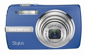 Olympus Stylus 840 8.0 MP Digital Camera with 5x Optical Dual Image Stabilized Zoom (Pink)
