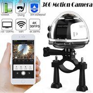 OVTECH Wireless 360 Degree Panoramic Camera 3D VR Action Sports Camera Wifi 16MP 4K HD 30fps Waterproof 230&deg; Lens... N3