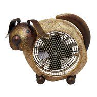 Deco Breeze DBH5422 Dog Figurine Heater Fan