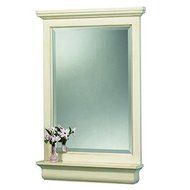 Pegasus CTAM2838 Cottage 28-Inch Mirror, Premium Antique White by Pegasus