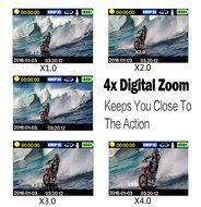 Aokon Action Camera SJ7000 Sports Waterproof Camera 1080P 12M HD Helmet Motorcycle Underwater Cam - 170&deg;Wide Angle... N16