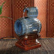 FEI&amp;S Ceramic flowing water is creative red wine barrels documentation home is decorated and furnished the humidifier...