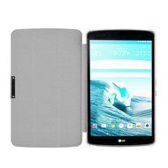 Spritech(TM) 3D Bling Rhinestone Design LG G Pad 8.0 Smart Shell Case Premium PU Leather Stand Cover for LG G...