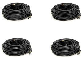 C&amp;E 1 Pack, 25 Feet, VGA Male to Male Black, with ferrites Black, CNE503394 N4
