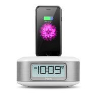 iHome iPL23 Stereo FM Clock Radio with Lightning Dock Charge/Play for iPhone 5/5S 6/6Plus 7/7Plus with USB Out... N10