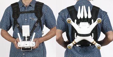 DJI Phantom 3 Professional (Pro) 4K Video Camera EVERYTHING YOU NEED Kit + 3 Total DJI Batteries + Snap on Guards... N6