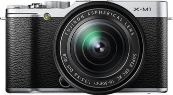 Fujifilm X-M1 Compact System 16 MP Digital Camera with 3-Inch LCD Screen - Body Only (Brown) N48