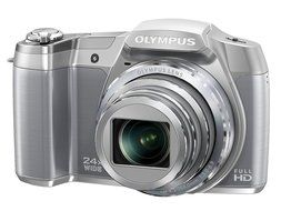 Olympus Stylus SZ-16 iHS Digital Camera with 24x Optical Zoom and 3-Inch LCD (Silver) (Old Model) N2