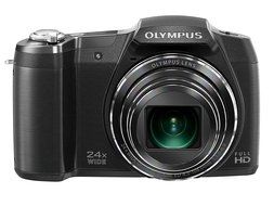 Olympus Stylus SZ-16 iHS Digital Camera with 24x Optical Zoom and 3-Inch LCD (Silver) (Old Model) N3