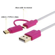 CableCreation Angled Type C (USB-C) to Standard USB 2.0 A Male Cable, USB 3.1 USB-C for Apple The Macbook, Chromebook... N18