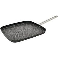 New THE ROCK by Starfrit 030280-006-0000 THE ROCK by Starfrit 10" Grill Pan with Stainless Steel Wire Handle