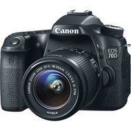 Canon EOS 70D DSLR 20.2MP WiFi Camera + Canon 18-55mm IS STM Lens + 64GB Storage + LED Kit + Case + UV Filter... N2