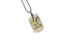 Storite Fashion Alphabet "K" Locket/Nackless Metal Finish