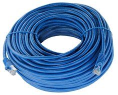 Shaxon UL724M8100BU-8FB RJ45 to RJ45 Category 6 Patch Cord - Blue, 100 Feet N7