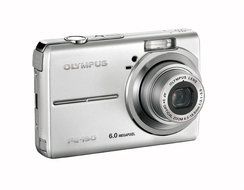 Olympus FE-190 6MP Digital Camera with Digital Image Stabilized 3x Optical Zoom N4