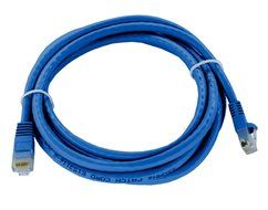 Shaxon UL724M8100BU-8FB RJ45 to RJ45 Category 6 Patch Cord - Blue, 100 Feet N11