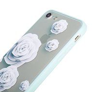 iPhone 7 Case, PHEZEN Colorful Flower Butterfly Plum Blossom Crystal Diamond Bling Hybrid Hard PC + Clear Soft...