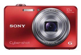 Sony Cyber-shot DSC-WX150 18.2 MP Exmor R CMOS Digital Camera with 10x Optical Zoom and 3.0-inch LCD (Red) (2012... N4