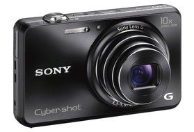 Sony Cyber-shot DSC-WX150 18.2 MP Exmor R CMOS Digital Camera with 10x Optical Zoom and 3.0-inch LCD (Red) (2012... N7