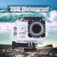 Andoer 1080P 30fps Full HD 12MP Action Camera Waterproof 30 WiFi 2.0" LCD 150 Wide Degree Angle Lens Anti-shake... N12