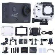Andoer 1080P 30fps Full HD 12MP Action Camera Waterproof 30 WiFi 2.0" LCD 150 Wide Degree Angle Lens Anti-shake... N17