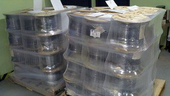 Times Microwave LMR400 Bulk Coaxial Cable Reels | LMR-400 coax on wooden spool Plus MPD Digital (TM) Magnet (250... N4