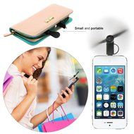 USB Phone Fan Modroid Two Ports Portable Micro USB Mini Fan, 3.5 inch Mini Fan Cooling Solution Cooler Rotating... N2