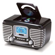 Crosley Corsair Clock Radio with CD Player - Choose Color N2