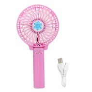 Yoyorule Summer Mini Fan Portable Handheld Air Conditioner Cooler Fan USB Battery (Black) N3