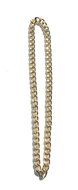 Hip Hop style Bling Bling necklace Gold cuban Link style Necklace