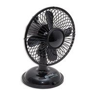 Connectland USB Mini Desktop Fan, Home and Office, Light Weight Plastic Black Oscillatory, Battery CL-ACC65015