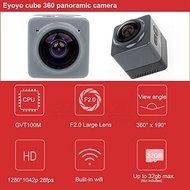 LeaningTech Mini Cube Action Sports Panorama Camera H.264 360 Degree Wifi 720P Fisheye Wide View Wide Angle Outdoor... N10