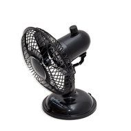 Connectland USB Mini Desktop Fan, Home and Office, Light Weight Plastic Black Oscillatory, Battery CL-ACC65015 N2