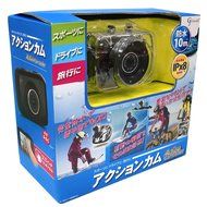 Good-J action cam waterproof 10m corresponding HD720pix G-ACAM-BK N7