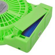 GIZGA Mini Portable USB Rechargeable 3 Speeds Personal Fan with LED Light, Built in 2200mAh 18650 Lithium-ion... N5