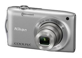 Nikon Coolpix S3300 16 Megapixel Digital Camera - Silver N4