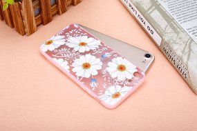 iPhone 7 Case, PHEZEN Colorful Flower Butterfly Plum Blossom Crystal Diamond Bling Hybrid Hard PC + Clear Soft... N7