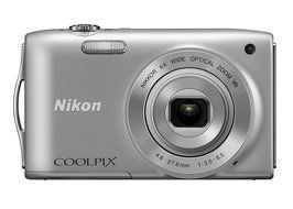 Nikon Coolpix S3300 16 Megapixel Digital Camera - Silver N5