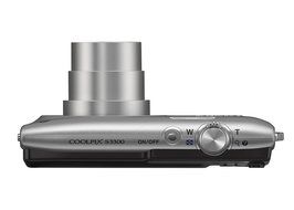 Nikon Coolpix S3300 16 Megapixel Digital Camera - Silver N6
